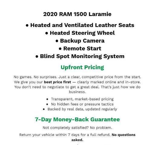 ram ram 1500 pickup 2020 1C6SRFJT2LN176301 image ram ram 1500 pickup 2020 1C6SRFJT2LN176301 image